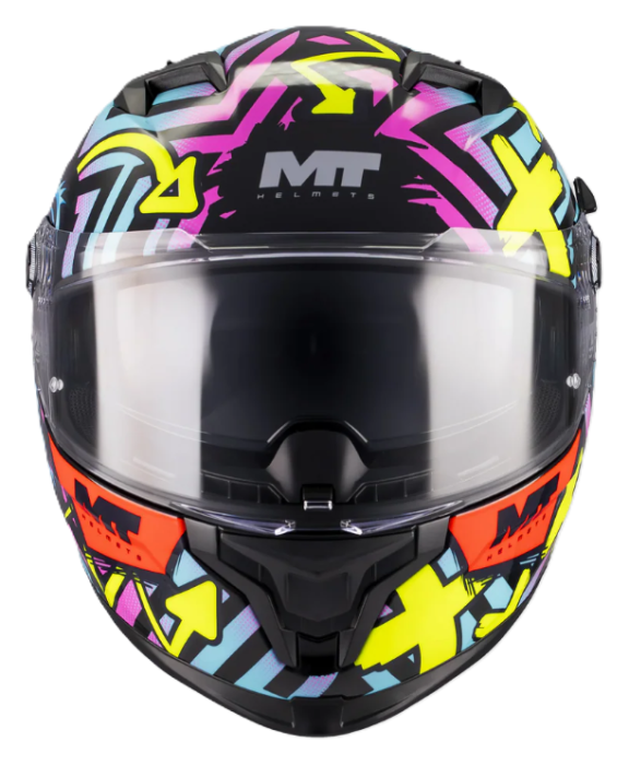 Мотошолом MT BRAKER SV CRAZY TEDDY B7 Gloss