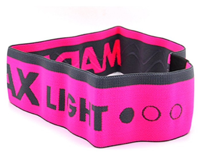 Набір тканинних резинок для фітнесу та спорту MadMax MFA-305 Hiploop set 3 pcs. Grey/Pink