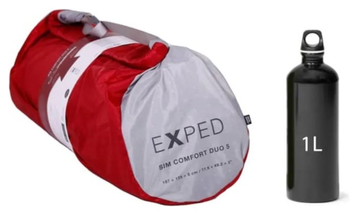 Килимок самонадувний Exped SIM Comfort Duo 5