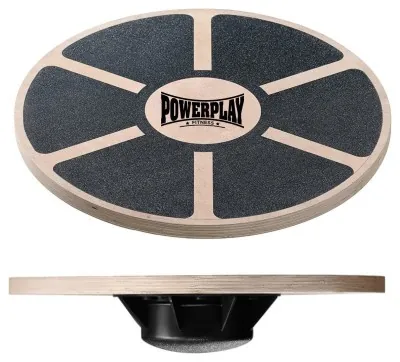Балансувальна платформа PowerPlay PP_4417 кругла, дерев'яна