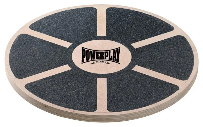 Балансувальна платформа PowerPlay PP_4417 кругла, дерев'яна