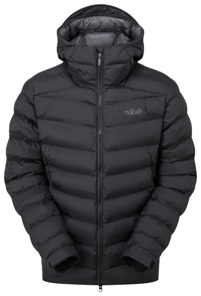 Чоловіча зимова куртка Rab Nebitron Pro Jacket, Black (L)