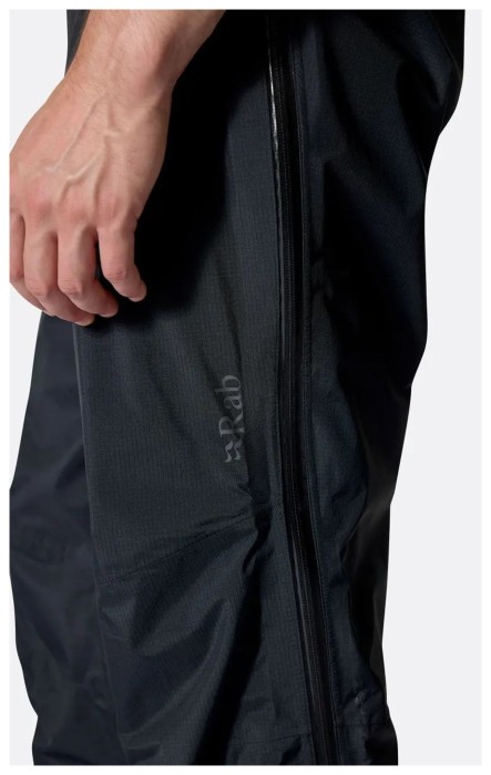 Брюки мужские Rab Downpour Mountain Pants, Black, L, Short