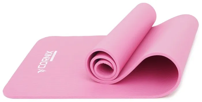 Коврик спортивный Cornix NBR 183 x 61 x 1 cм для йоги и фитнеса XR-0010 Pink