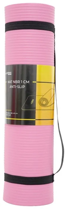 Коврик спортивный Cornix NBR 183 x 61 x 1 cм для йоги и фитнеса XR-0010 Pink