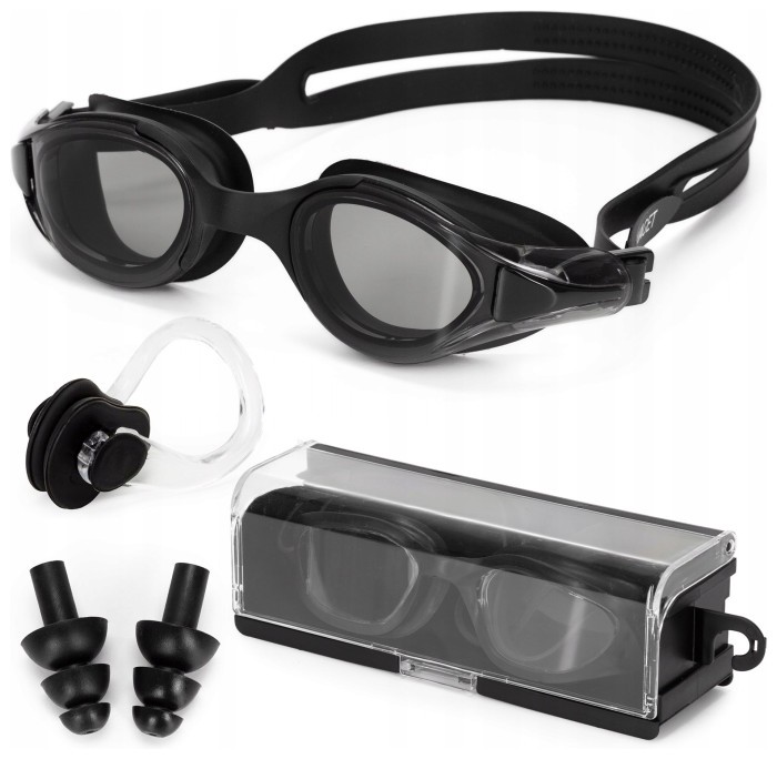 Окуляри для плавання Aquaget AQ0010 Black