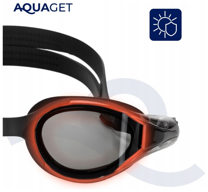 Окуляри для плавання Aquaget AQ0010 Black