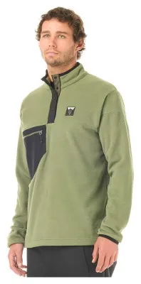 Picture Organic реглан флисовый Arcca 1/4 olivine L