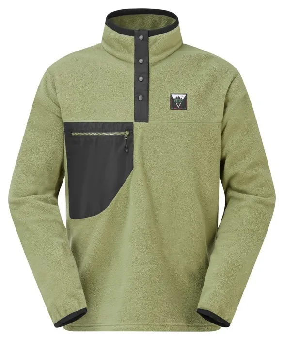 Picture Organic реглан флисовый Arcca 1/4 olivine L