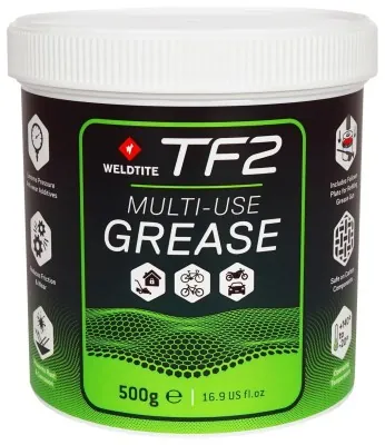Смазка Weldtite 03138 TF2 MULTI-USE GREASE, синтетическая высокотемпературная, 500гр