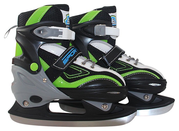 Роликові ковзани SportVida 4 в 1 SV-LG0034 Size 31-34 Black/Green/White