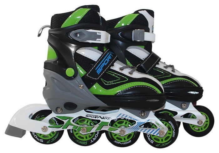 Роликові ковзани SportVida 4 в 1 SV-LG0034 Size 31-34 Black/Green/White