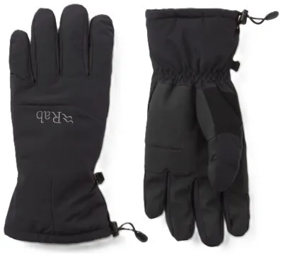 Рукавички Rab Storm Gloves, Black, L