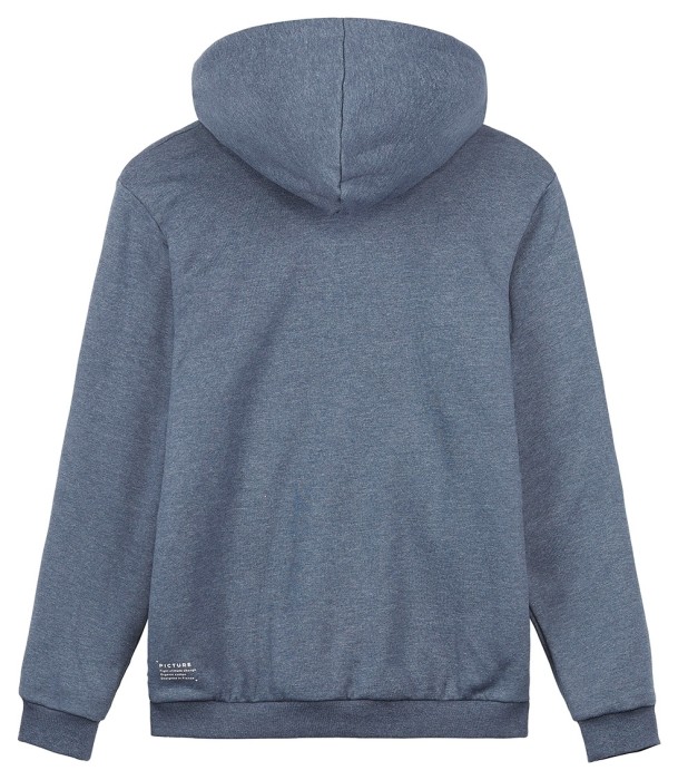 Толстовка жіноча Picture Organic Yinni Plush Hoody dark grey melange