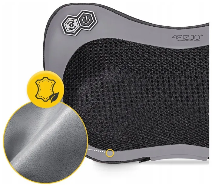 Подушка-массажер 4FIZJO Shiatsu Pro+ Black (P-5907739319159)