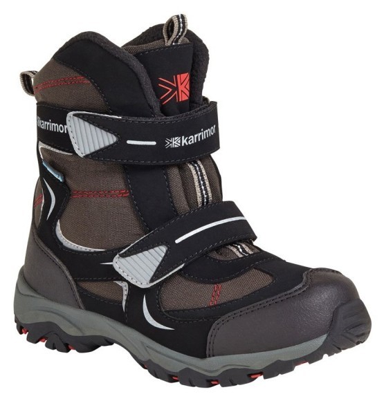 Ботинки зимние детские Karrimor TERRY KIDS WEATHERTITE 31 (C12) Black (K821-BLK)