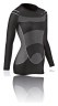 Термобелье для взрослых: женская кофта Fuse MEGALIGHT 140 LONGSHIRT WOMAN S Black