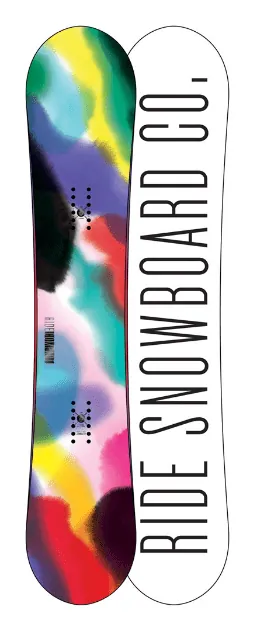 Сноуборд Ride Compact 150 White/Multicolor (1250027) (150 см multicolor)