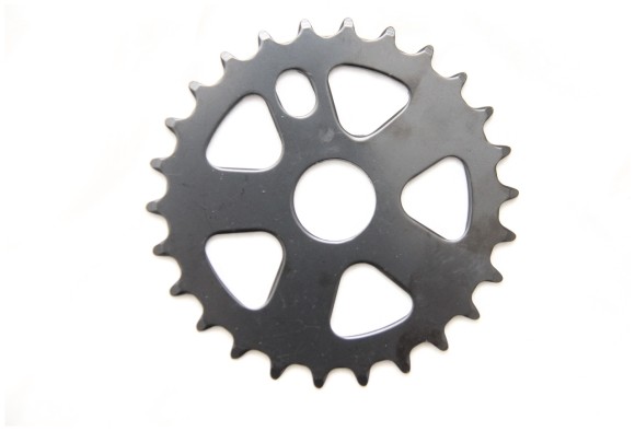 Зірка передня ROU KL-C118 26Т 1/2"x1/8" BMX, чорна, укр