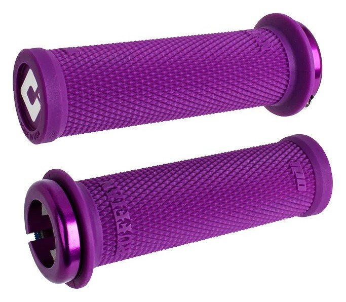 Грипси ODI Ruffian Mini v2.1 Lock-On BMX 110mm Purple, укр, укр