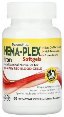 Hema-Plex - 60 softgels (Пошкоджена банка)