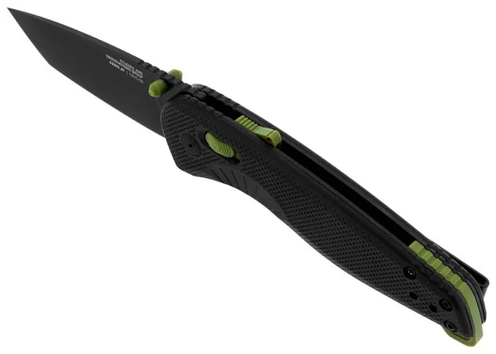 Розкладний ніж SOG Aegis AT, Black/Moss, Tanto