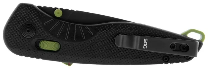 Розкладний ніж SOG Aegis AT, Black/Moss, Tanto