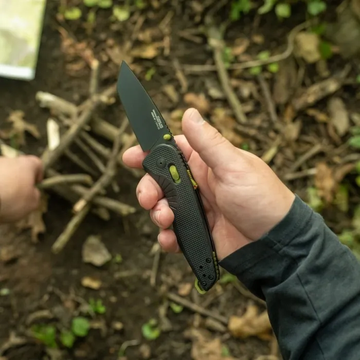 Розкладний ніж SOG Aegis AT, Black/Moss, Tanto