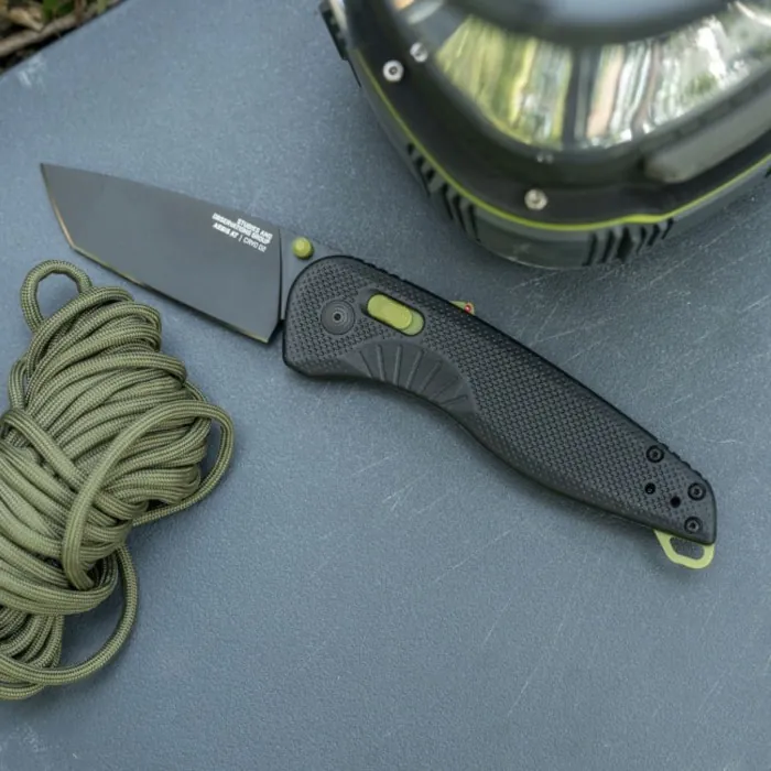 Розкладний ніж SOG Aegis AT, Black/Moss, Tanto