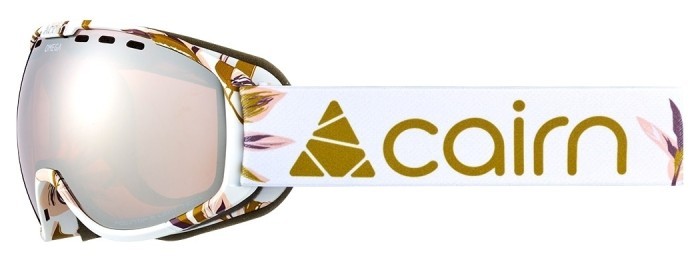 Маска Cairn Omega SPX3 белый золотой лист