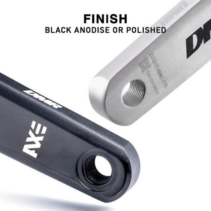 Шатуни DMR AXE Cranks Armset Laser Etched Black 170 mm, укр, укр