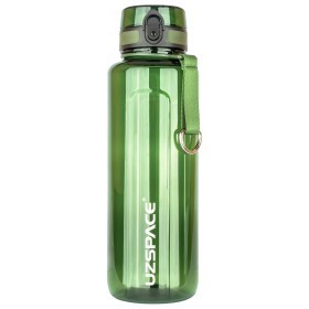 Бутылка для воды UZSPACE Twisted 1500 мл, зеленая