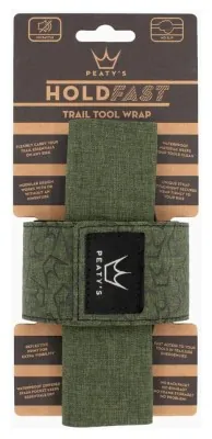 Органайзер на раму для инструмента Peaty's HoldFast Trail Tool Wrap, Moss Green