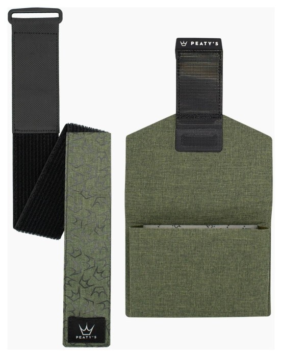 Органайзер на раму для инструмента Peaty's HoldFast Trail Tool Wrap, Moss Green