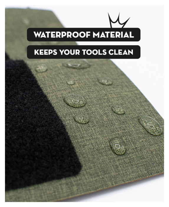 Органайзер на раму для инструмента Peaty's HoldFast Trail Tool Wrap, Moss Green