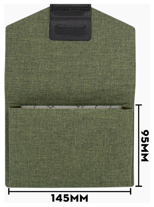 Органайзер на раму для инструмента Peaty's HoldFast Trail Tool Wrap, Moss Green