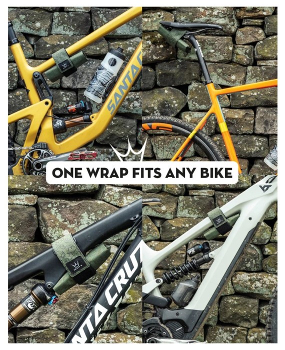 Органайзер на раму для инструмента Peaty's HoldFast Trail Tool Wrap, Moss Green