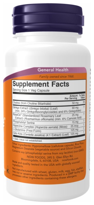 Brain Elevate Formula - 120 vcaps