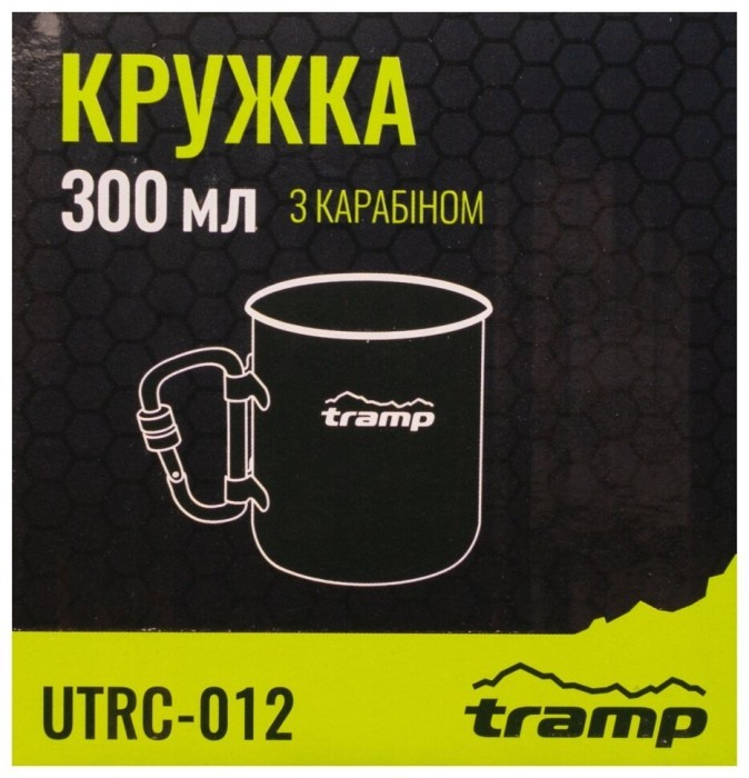 Кружка TRAMP с карабином 300мл UTRC-012 metal