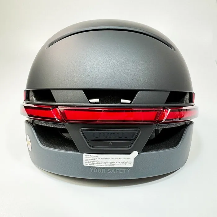 Захисний шолом Livall BH51M NEO (L) Black (57-61см), акустика, мікрофон, сигнали поворотів та стопів, додаток, пульт BR80, Bluetooth