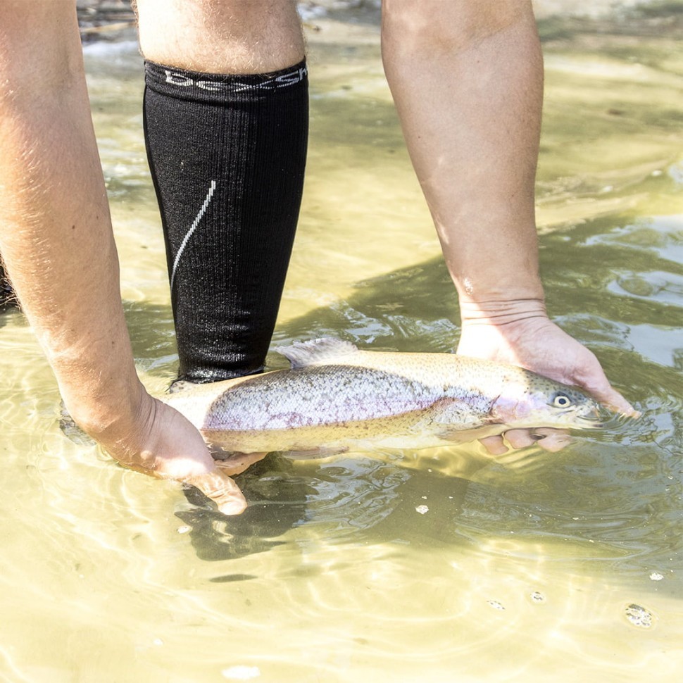 Шкарпетки водонепроникні Dexshell Compression Mudder, р-р XL, сірі, укр, укр