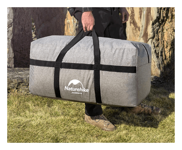 Сумка для зберігання портативна Naturehike NH17S021-L, 100 л, темно-сірий