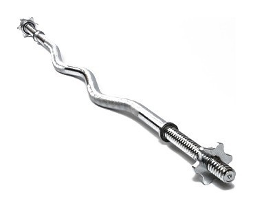 Гриф для штанги EasyFit W-образный 1.2 м, Ø 25 мм