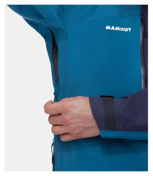 Куртка для туризма Mammut (1010-29391) Taiss HS Hooded Jacket Men 2024