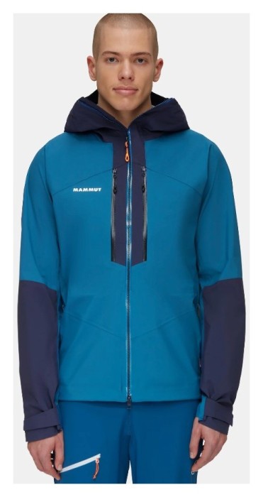 Куртка для туризма Mammut (1010-29391) Taiss HS Hooded Jacket Men 2024