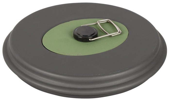 Набор посуды Bo-Camp Explorer 4 Pieces 19 Hard Anodized Grey/Green (2200241)