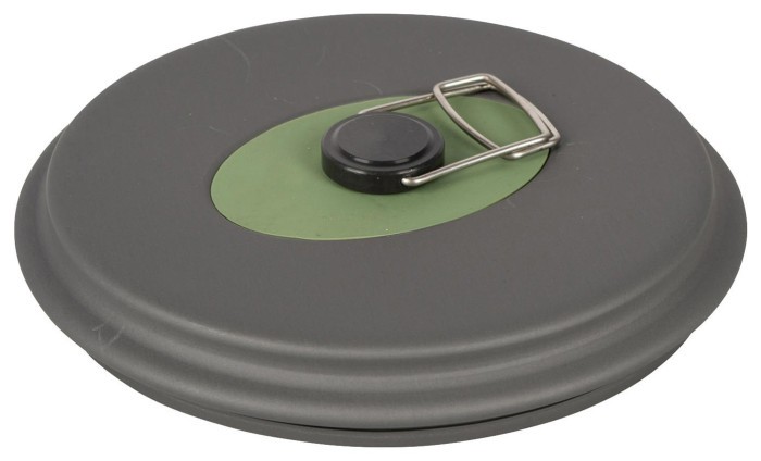 Набор посуды Bo-Camp Explorer 4 Pieces 19 Hard Anodized Grey/Green (2200241)