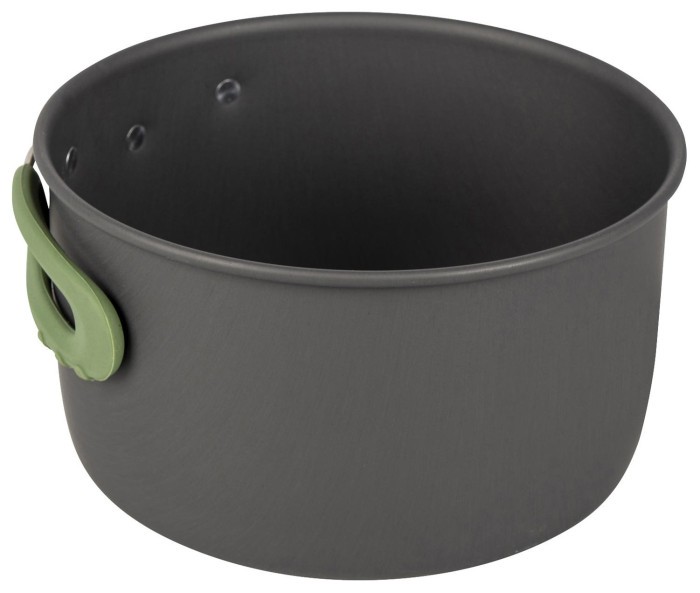 Набор посуды Bo-Camp Explorer 4 Pieces 19 Hard Anodized Grey/Green (2200241)