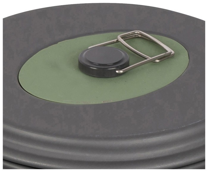 Набор посуды Bo-Camp Explorer 4 Pieces 19 Hard Anodized Grey/Green (2200241)