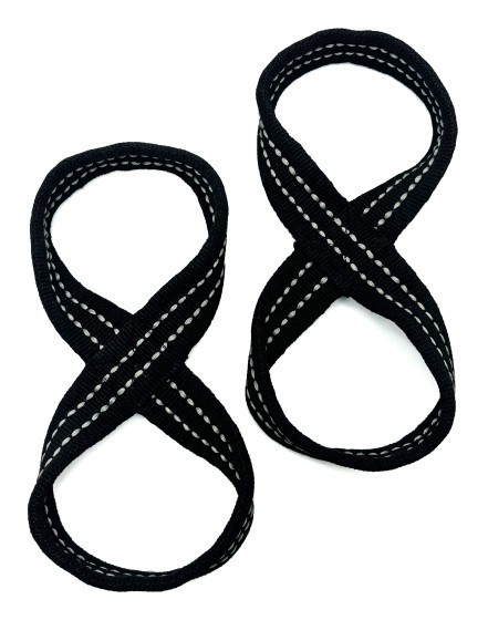 Лямки атлетичні EasyFit Infinity для станової тяги (вісімки, розмір М)